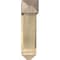 Ekena Millwork Traditional Arts and Crafts Rough Sawn Bracket w/ Offset Brace, Douglas Fir, 8"W x 30"D x 30"H BKT0806X30X30TRA03RDF - alternate 2